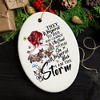 Gypsy I am The Storm Sassy Feminist Ornament| OrnamentallyYou - image 4 of 4