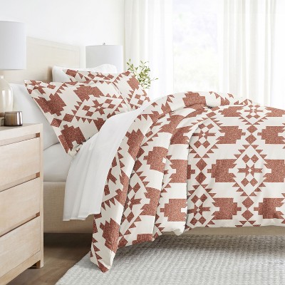 3PC Duvet Cover & Shams Set, Modern Boho Prints, Ultra Soft, Easy Care - Becky Cameron