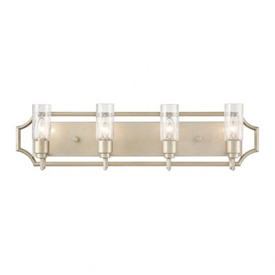 Elk Home Cheswick 4 - Light Vanity in  Aged Silver