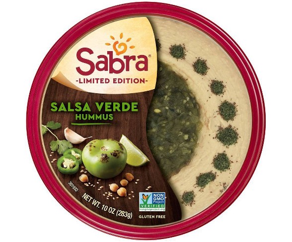 Sabra Salsa Verde Hummus - 10oz