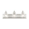 Livex Lighting Birmingham 3 - Light Vanity in  Brushed Nickel - 2 of 4