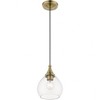 Livex Lighting Catania 1 - Light Pendant in  Antique Brass - 3 of 4