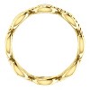 Pompeii3 14k Yellow Gold Womens Rope Design 5mm Wedding Band Stackable Ring - 2 of 4