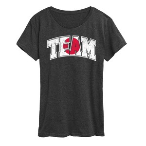 Women's - Instant Message - Team Japan Short Sleeve Graphic T-Shirt - 1 of 4