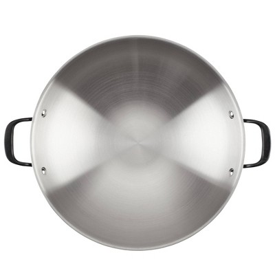 KitchenAid 15-Inch Stainless Steel Induction Wok with Handles