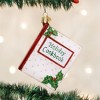 Old World Christmas Glass Blown Christmas Ornament, Cookbook (With OWC Gift Box) - 2 of 2