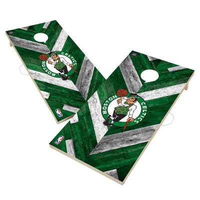 NBA Boston Celtics 2'x4' Solid Wood Cornhole Board