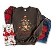 Simply Sage Market Women's Graphic Sweatshirt Merry and Bright Tree Grunge - 2 of 2