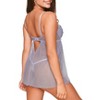 Adore Me Women's Ismelka Babydoll Lingerie - 3 of 4