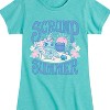 Girls' - Lilo and Stitch - Scrump Summer -Toddler And Youth Girls Fitted Short Sleeve Graphic T-Shirt Fitted Short Sleeve Graphic T-Shirt - 2 of 4