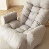 NicBex Adjustable Recliner Sofa Chair - Ergonomic Head/Back Support for Space Saving Leisure Seat - 3 of 4