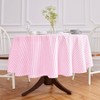 Solino Home Linen Stripe Round Tablecloth | Amalfi - 3 of 4