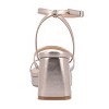 Journee Collection Womens Samilee Metallic Vegan Leather Platform Sandals - 3 of 4