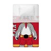 Sleep Squad Calgary Flames Harvey the Hound Mascot 60 x 80 Raschel Plush Blanket - image 3 of 4