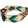 Country Brook Petz 1 1/2 Inch Deluxe Dog Collar - Chevron and Arrows Collection - 4 of 4