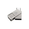 V7 Dual 128GB USB 3.2 Type C Flash Drive Gray (VF3128GTC) - 3 of 4
