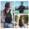 Unique Bargains Lightweight Waterpoof Convertible Sling Bag with USB Charge Port - 4 of 4