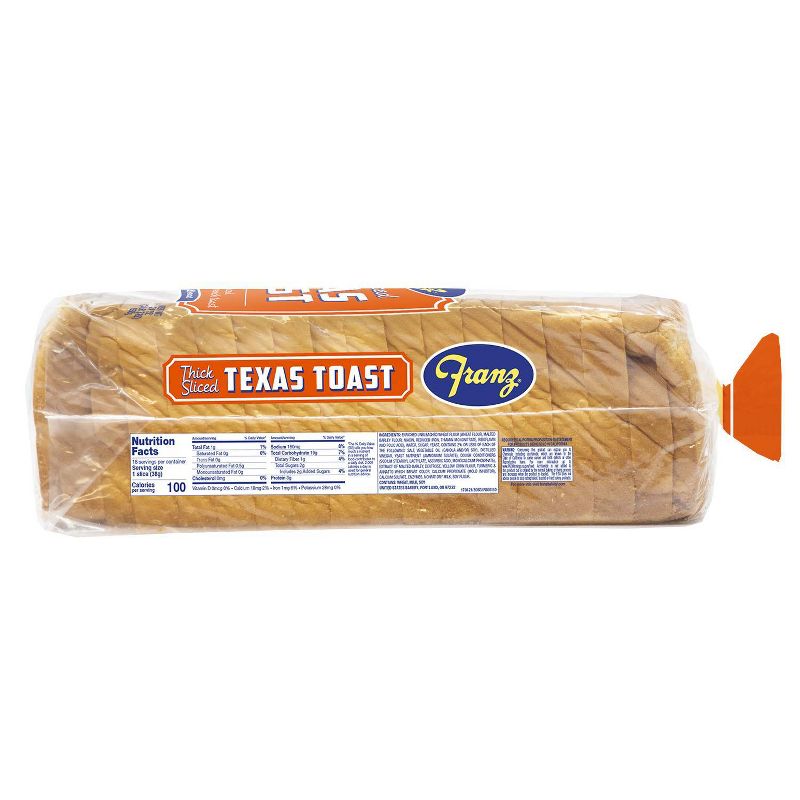Franz Thick Sliced Texas Toast Sandwich Bread - 24oz, 2 of 4