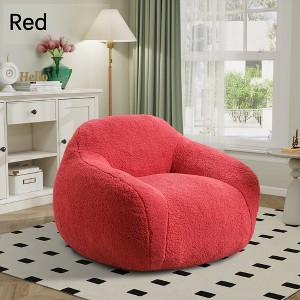 Hrinhom 39.4" W Bean Bag Chair,Comfy Lazy Floor Sofa Chair For Adults and Kids - 1 of 4
