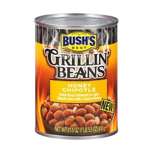 Bush's Best Grillin' Beans, Honey Chipotle, 21.5 Oz - 1 of 4