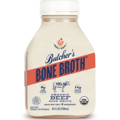 Roli Roti Butcher's Gluten Free Organic Beef Broth - 24oz