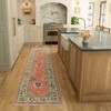 Oriental Weavers Lucca 2889B Salmon Pink / Multi Indoor Area Rug - 2' x 6' - 2 of 4