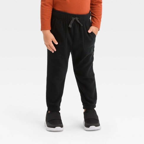 Boys' Fleece Jogger Pants - Cat & Jack™ Black XS