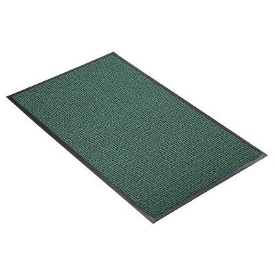 Hunter Green Solid Doormat - (3'x5') - HomeTrax