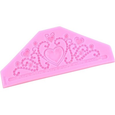 O'Creme Butterfly Silicone Fondant Mold - 3 x 8 - 3 cavities - Pink