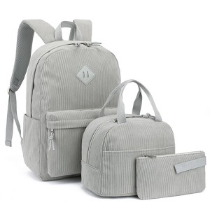 Generic School Backpack for Girls - Girls Backpack with Lunch Box Pencil Case - 1 of 4