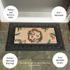 Evergreen Chickadee Wreath Sassafras Indoor Outdoor Switch Doormat 1'10"x10" Multicolored - 4 of 4