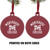 Morehouse College Maroon Tigers Logo Aluminum Holiday Christmas Tree Ornament - 2 of 4