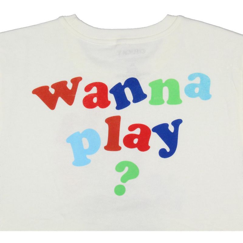 Child's Play Men's Chucky Wanna Play Adult Pullover Crewneck Sweatshirt, 4 of 5