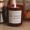 Gingerbread and Spice Soy Candle - Brown Matte Jar - 15 oz - 3 of 4
