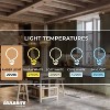 Bulbrite Set of 2 40W Equivalent T14 LED Dimmable Light Bulbs 2200K E26: Short Dimmable, Retro Edison Base, Decorative - 4 of 4