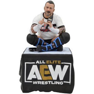 Diamond Select - Diamond Select - AEW - Gallery CM Punk PVC Statue - 1 of 4