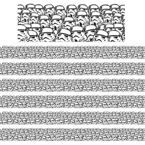 Eureka Star Wars - Super Troopers Deco Trim Extra Wide Die Cut 37 Feet Per Pack 3 Packs - 1 of 2