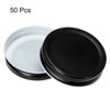 Unique Bargains Regular Leak-Proof Kitchen Storage Mason Jar Lids 50 Pcs - 3 of 4