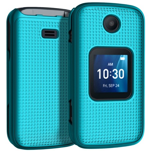 Grid Textured Hard Case Cover for Alcatel TCL Flip 2 (T408DL) –  Nakedcellphone