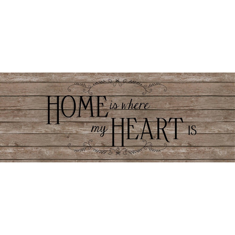 Photos - Area Rug 55" x 19" Home Heartwood Kitchen Runner Rug - J&V Textiles