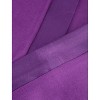 PiccoCasa Silk Satin Bath Women Lady Lingerie Sleepwear Robes Purple - 4 of 4