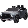 Aosom Licensed Chevrolet TAHOE Electric Car for Kids with Remote Control, 12V Battery Powered Ride On Car with LED Lights, MP3, Horn, Music - 4 of 4