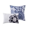 5pc Danny Reversible Floral Quilt Set Dark Blue - VCNY - 4 of 4
