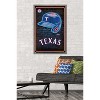 Trends International MLB Texas Rangers - Neon Helmet 23 Framed Wall Poster Prints - 2 of 4