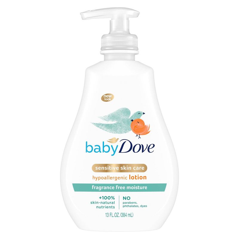 Baby Dove Sensitive Moisture Fragrance-Free Lotion, 3 of 10
