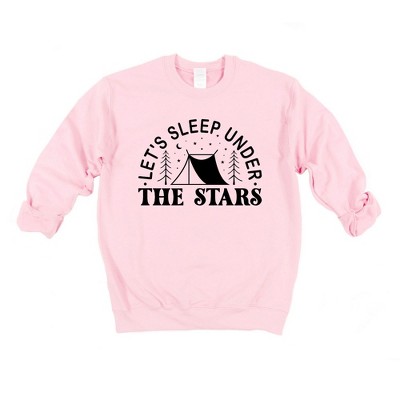 Simply Sage Market Women's Let's Sleep Under The Stars Tent Gildan Sweatshirt