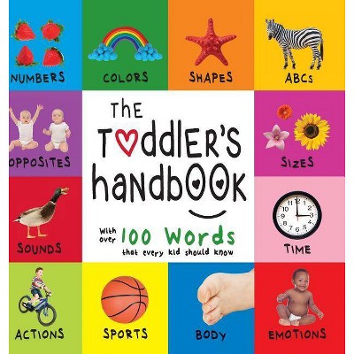 The Toddler's Handbook - Large Print by  Dayna Martin (Hardcover)