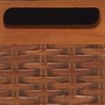 antique pewter/dark walnut