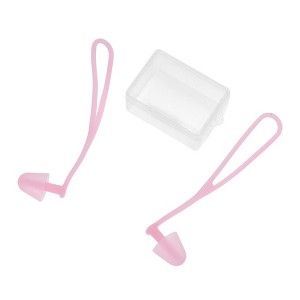 Unique Bargains Lanyard Swimming Ear Plugs 1 Pair - 1 of 4