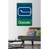 Trends International NHL Vancouver Canucks - Retro Logo 13 Unframed Wall Poster Prints - 2 of 4